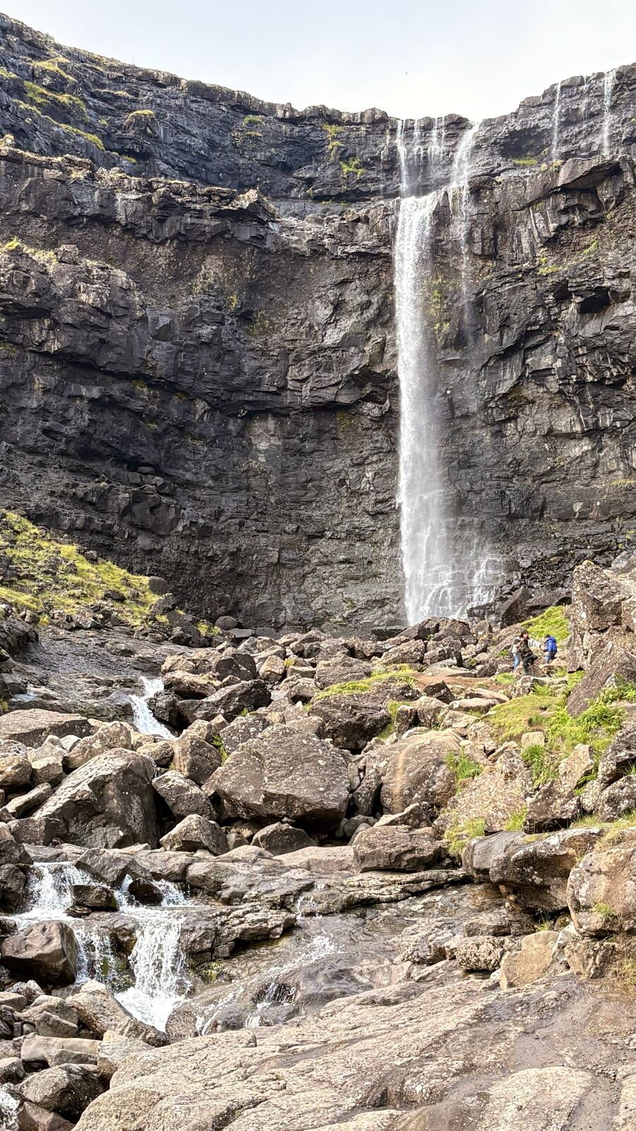 La cascada de Fossá, cerca de Funningur