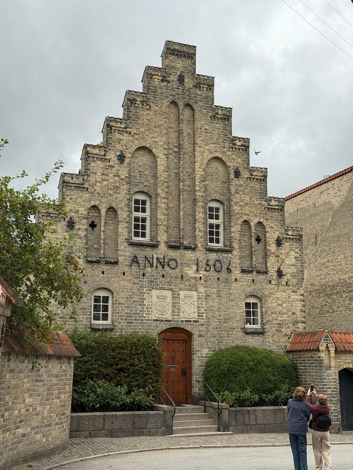Fachada del monasterio de Aalborg, año 1506